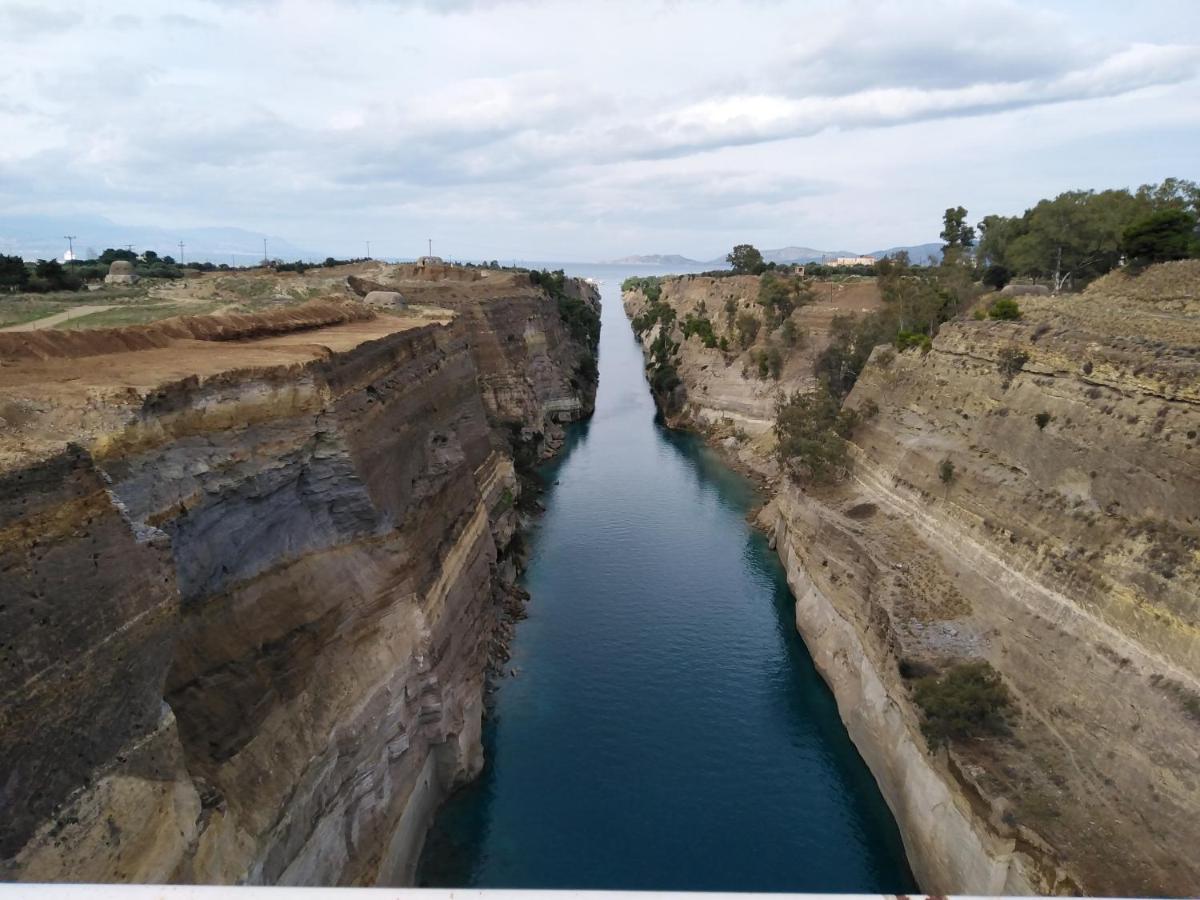 Studio Poseidonia Apartment 75Sqm Corinth Canal Eksteriør bilde